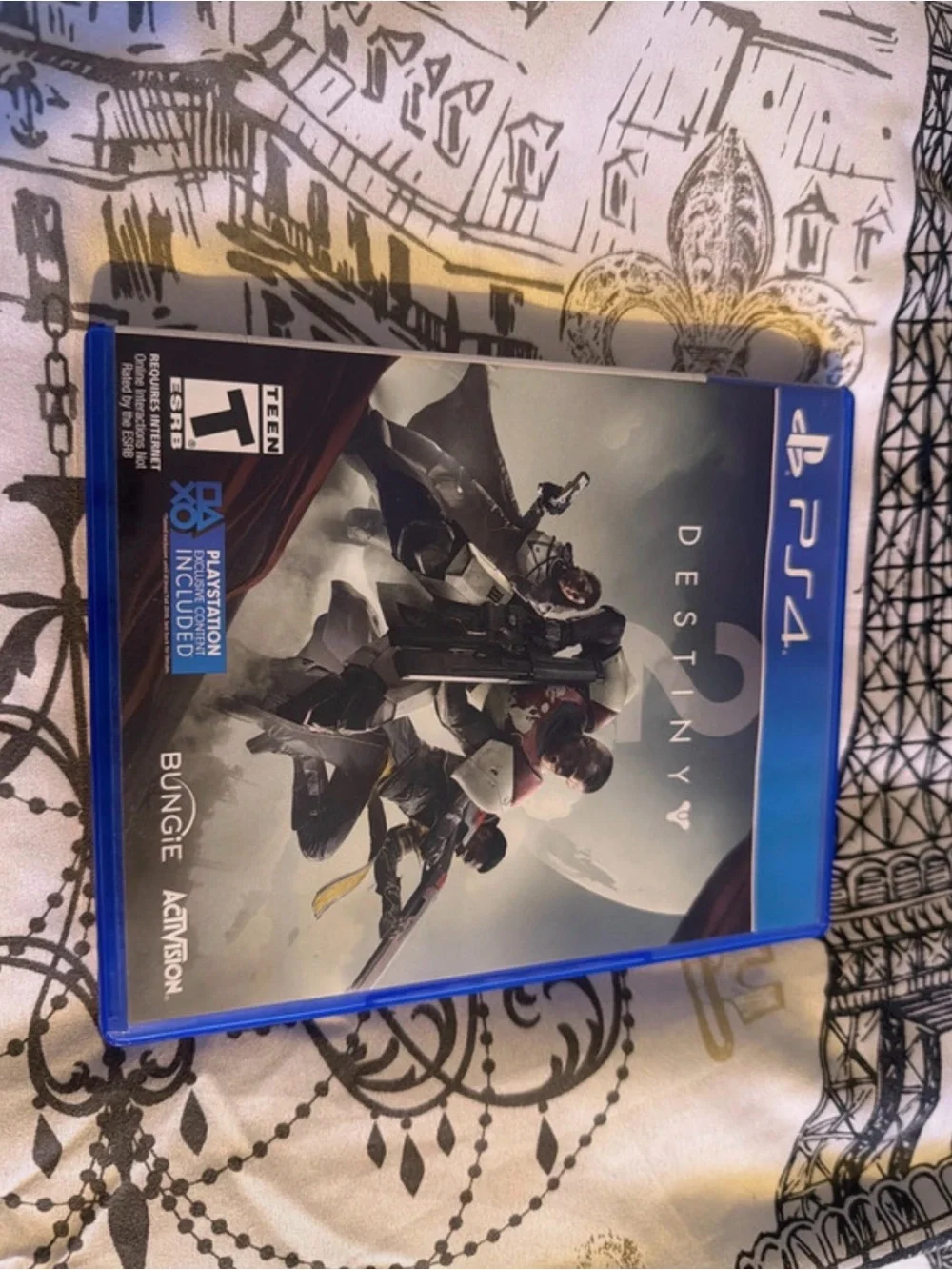 Destiny 2 (PS4) Video Game - Blue Case